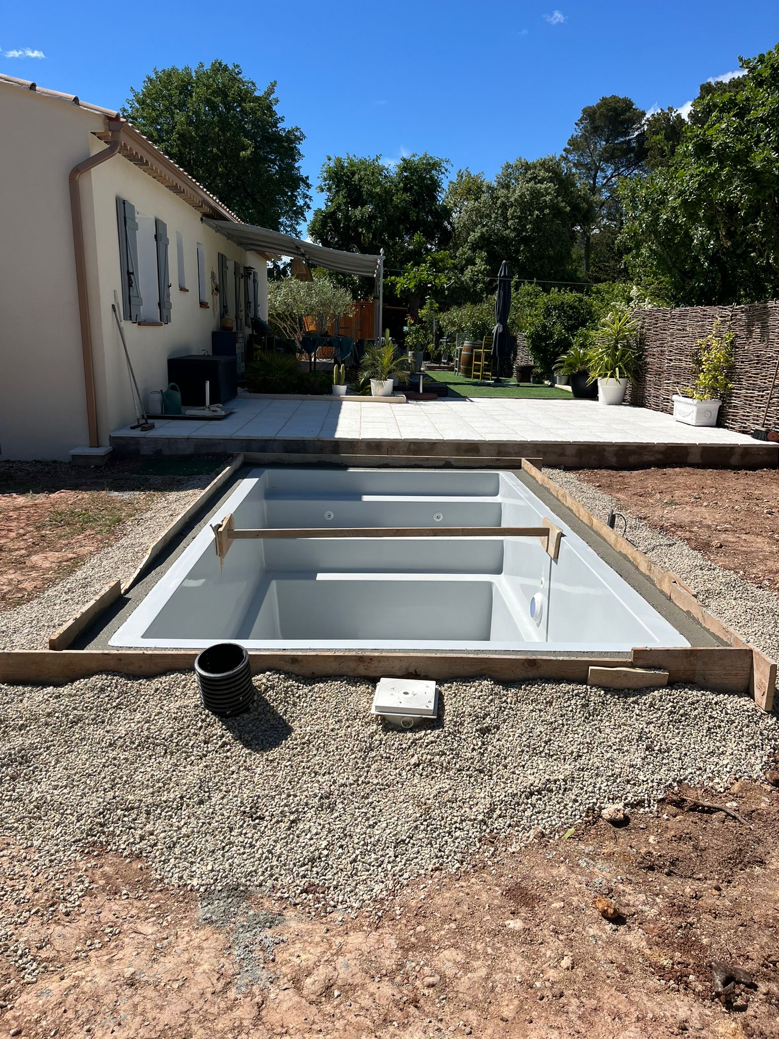 Piscine terminée